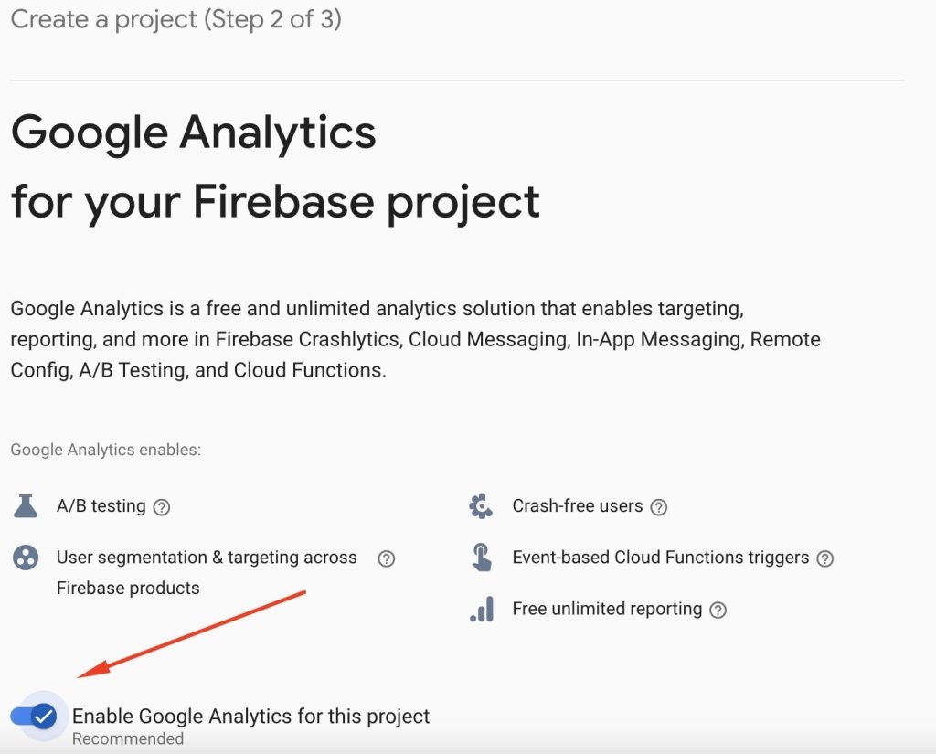 Enabling Google Analytics SKAdNetwork